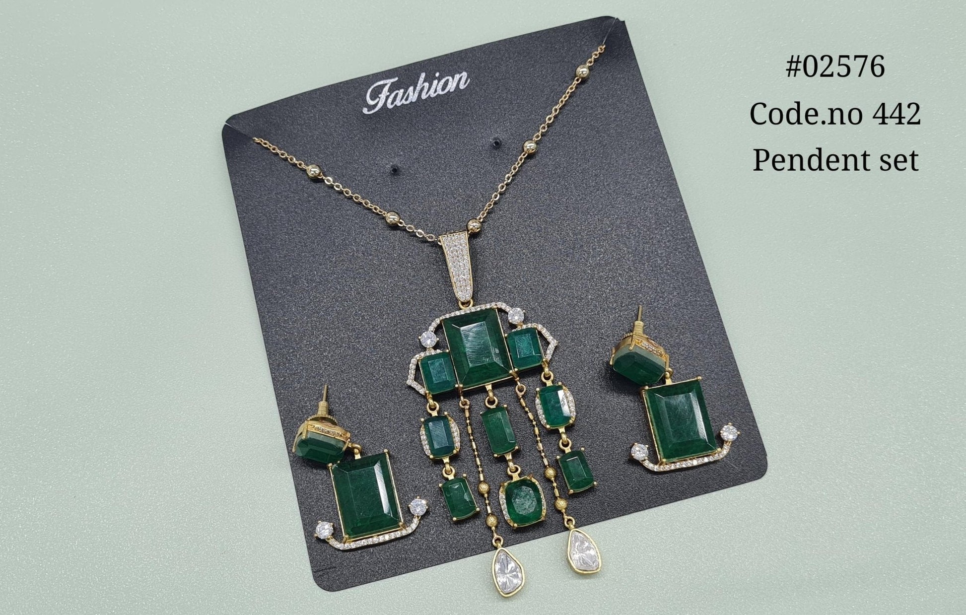 Kundan pendant 02576 - KRISHNA'S SWETA JEWELLERY