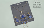 Kundan pendant 02576 - KRISHNA'S SWETA JEWELLERY