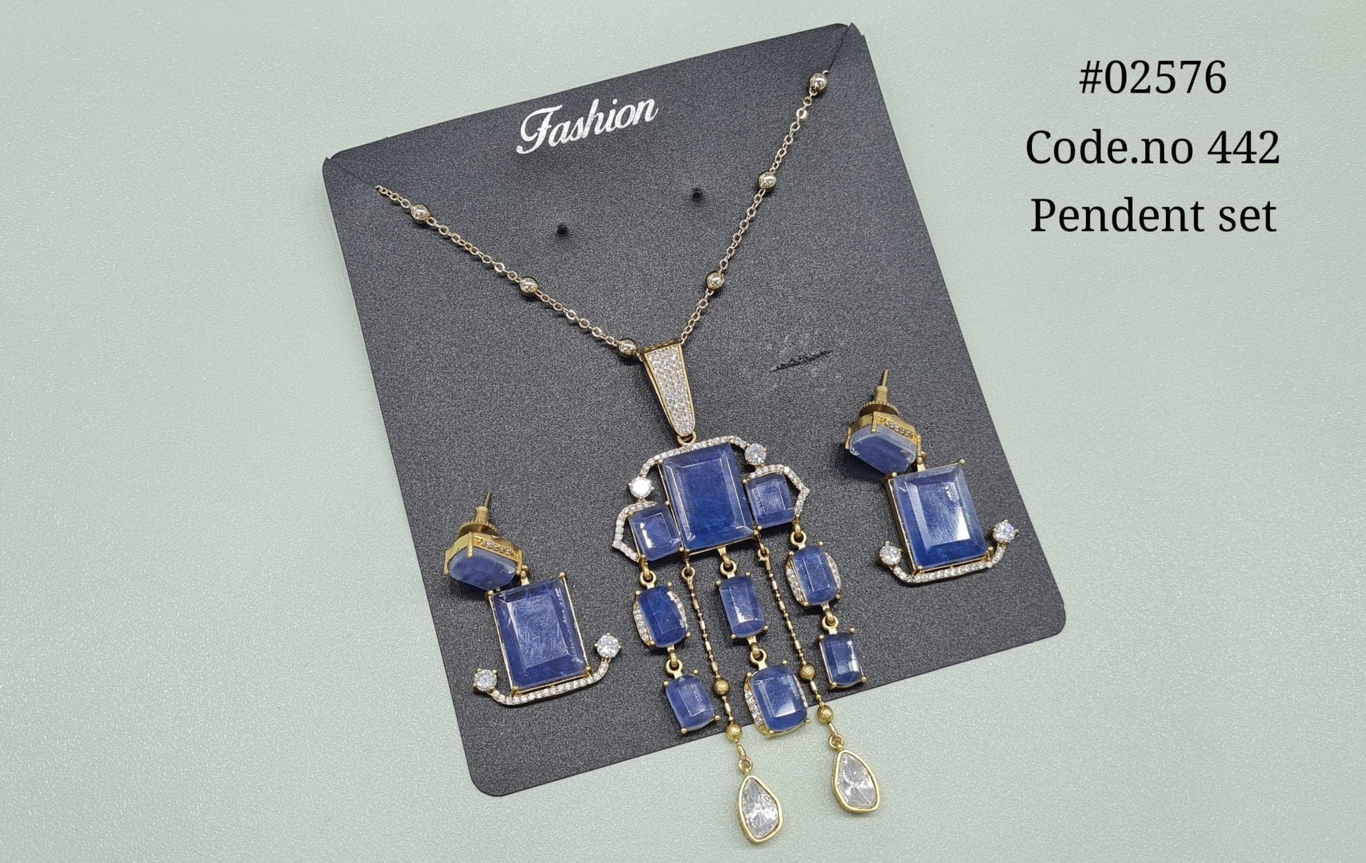 Kundan pendant 02576 - KRISHNA'S SWETA JEWELLERY