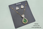 Kundan Pendant 02636 - KRISHNA'S SWETA JEWELLERY