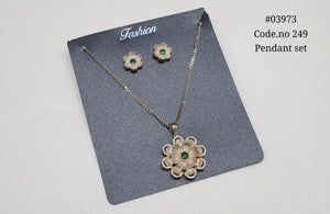 Kundan Pendant 03973 - KRISHNA'S SWETA JEWELLERY