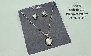 Kundan Pendant 04366 - KRISHNA'S SWETA JEWELLERY