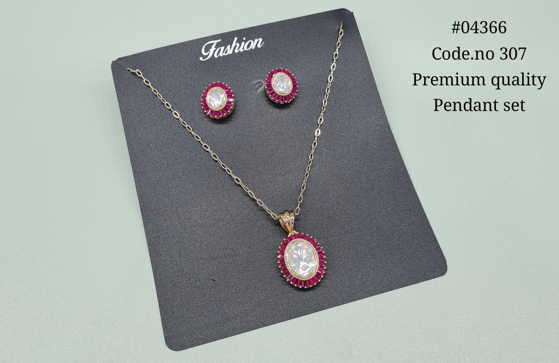 Kundan Pendant 04366 - KRISHNA'S SWETA JEWELLERY