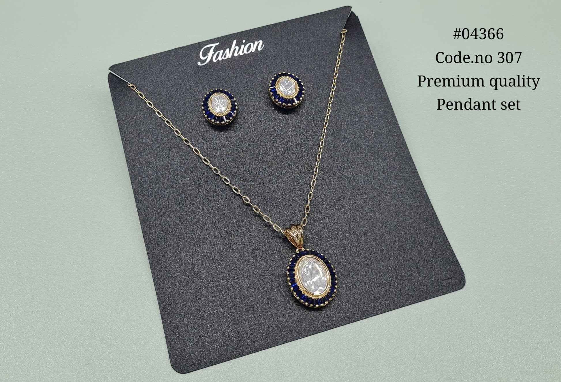 Kundan Pendant 04366 - KRISHNA'S SWETA JEWELLERY