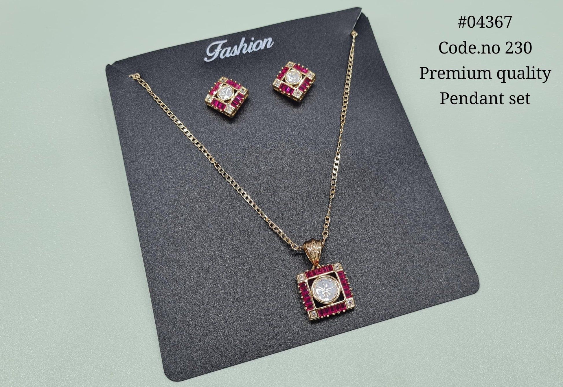 Kundan Pendant 04367 - KRISHNA'S SWETA JEWELLERY