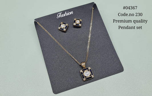 Kundan Pendant 04367 - KRISHNA'S SWETA JEWELLERY