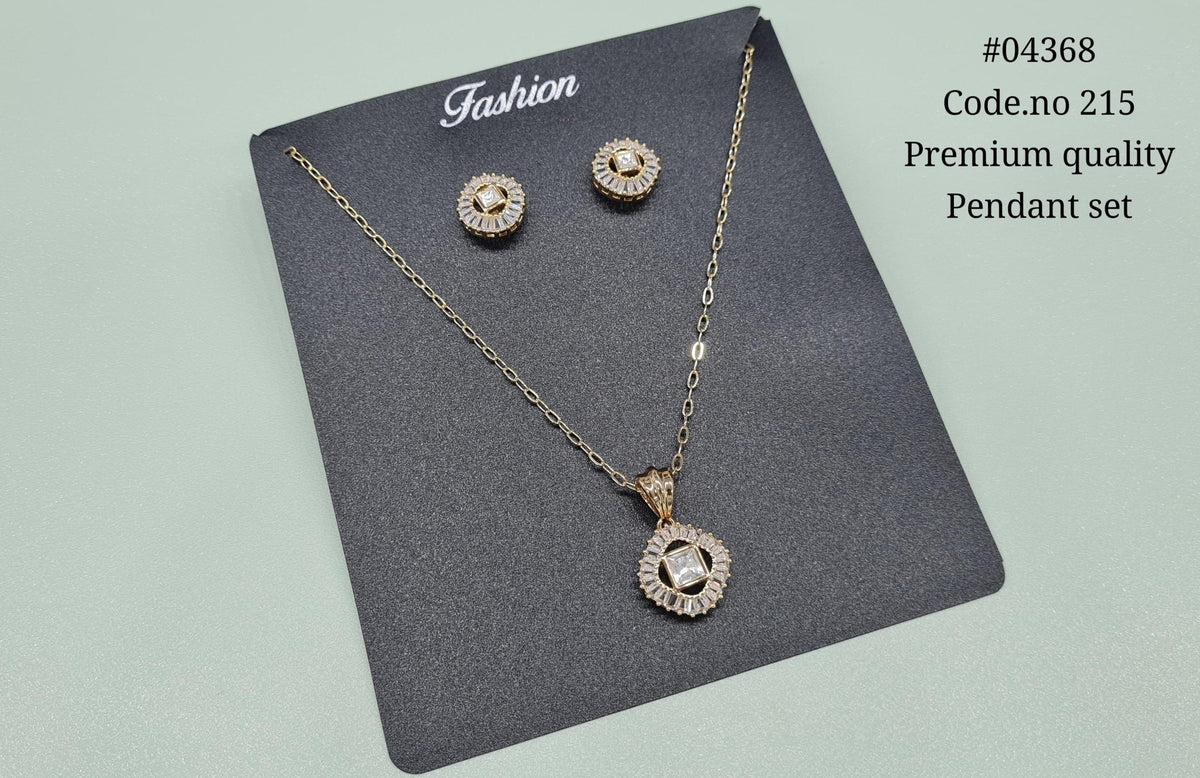 Kundan Pendant 04368 - KRISHNA'S SWETA JEWELLERY