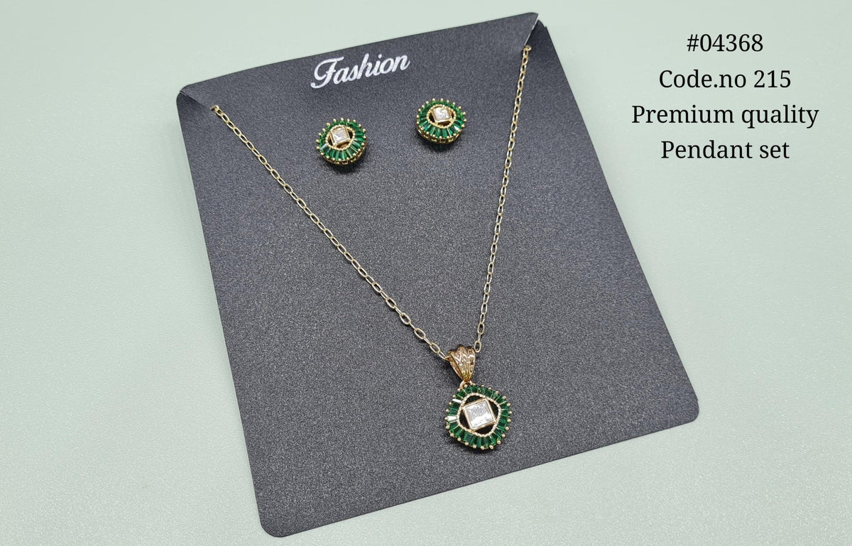Kundan Pendant 04368 - KRISHNA'S SWETA JEWELLERY