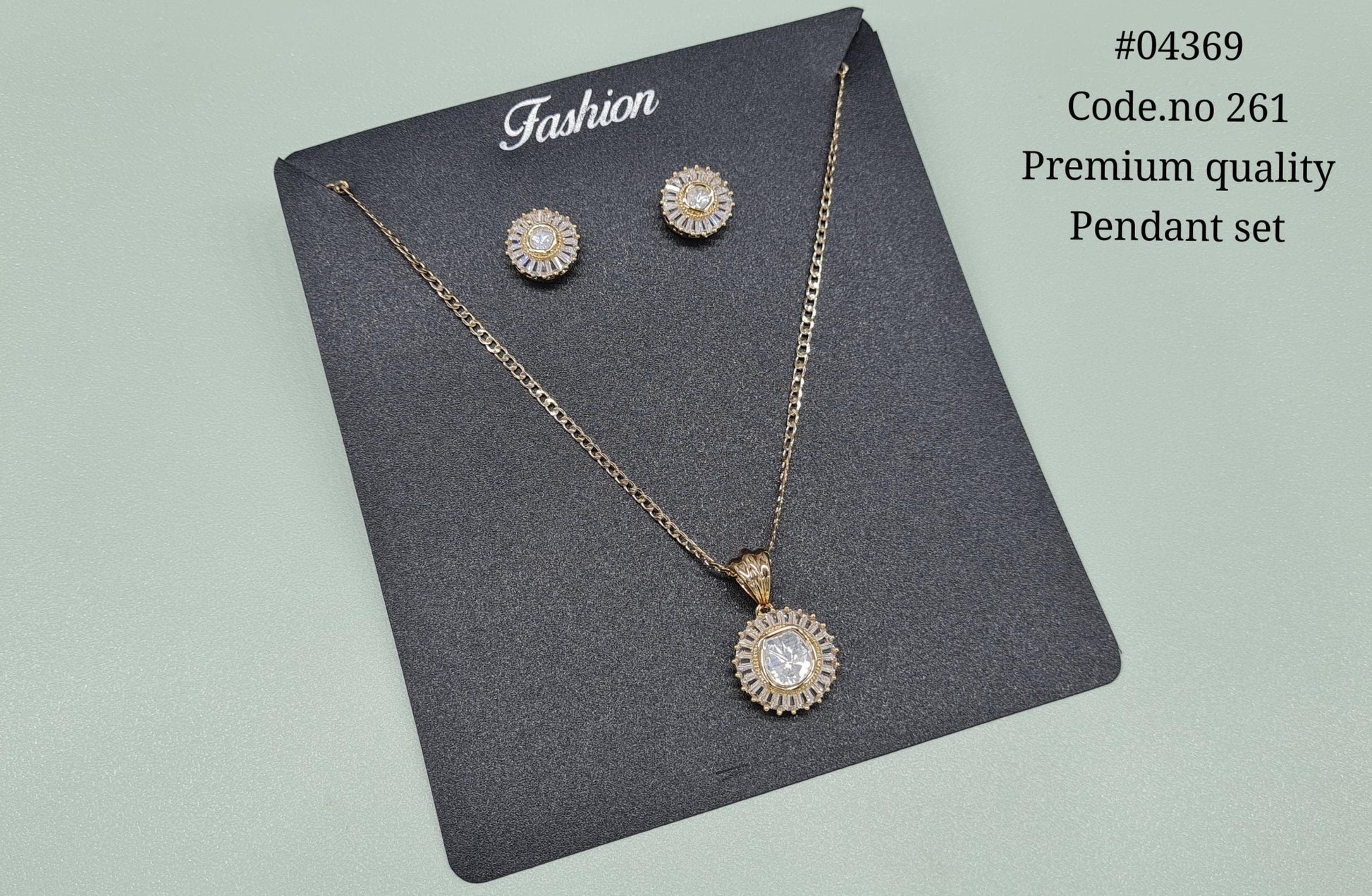 Kundan Pendant 04369 - KRISHNA'S SWETA JEWELLERY