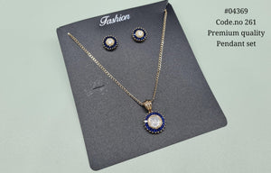 Kundan Pendant 04369 - KRISHNA'S SWETA JEWELLERY