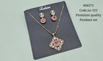Kundan Pendant 04371 - KRISHNA'S SWETA JEWELLERY