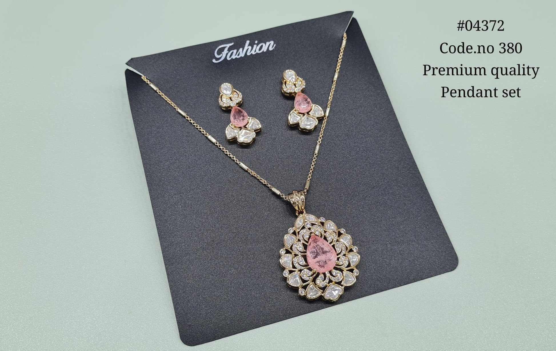 Kundan Pendant 04372 - KRISHNA'S SWETA JEWELLERY