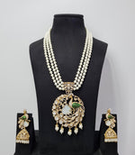 Kundan Pendant 07501 - KRISHNA'S SWETA JEWELLERY