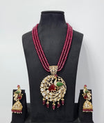 Kundan Pendant 07501 - KRISHNA'S SWETA JEWELLERY