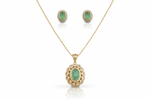 Kundan Pendant 07914 - KRISHNA'S SWETA JEWELLERY