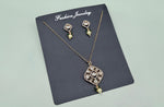 Kundan Pendant 07975 - KRISHNA'S SWETA JEWELLERY