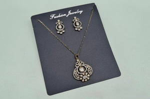 Kundan Pendant 08523 - KRISHNA'S SWETA JEWELLERY