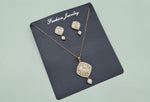 Kundan Pendant 08702 - KRISHNA'S SWETA JEWELLERY