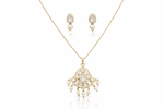 Kundan Pendant 08703 - KRISHNA'S SWETA JEWELLERY