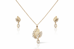 Kundan Pendant 08704 - KRISHNA'S SWETA JEWELLERY