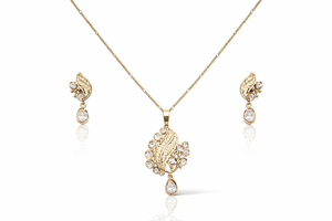 Kundan Pendant 08704 - KRISHNA'S SWETA JEWELLERY