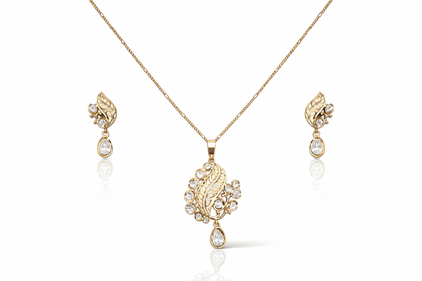 Kundan Pendant 08704 - KRISHNA'S SWETA JEWELLERY