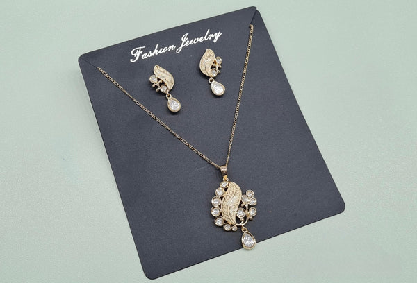 Kundan Pendant 08704 - KRISHNA'S SWETA JEWELLERY