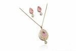 Kundan Pendant 08705 - KRISHNA'S SWETA JEWELLERY