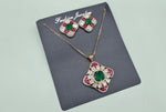 Kundan Pendant 08862 - KRISHNA'S SWETA JEWELLERY