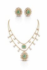 Kundan Pendant 08893 - KRISHNA'S SWETA JEWELLERY