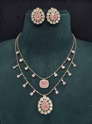 Kundan Pendant 08893 - KRISHNA'S SWETA JEWELLERY