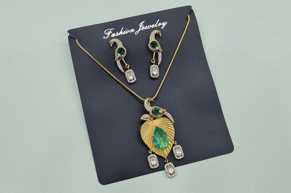 Kundan Pendant 11239 - KRISHNA'S SWETA JEWELLERY