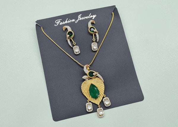 Kundan Pendant 11239 - KRISHNA'S SWETA JEWELLERY