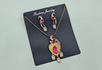 Kundan Pendant 11239 - KRISHNA'S SWETA JEWELLERY