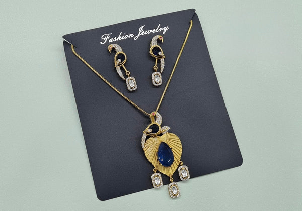 Kundan Pendant 11239 - KRISHNA'S SWETA JEWELLERY