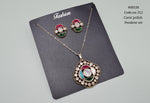 Kundan pendant set 00538 - KRISHNA'S SWETA JEWELLERY