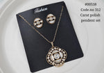 Kundan pendant set 00538 - KRISHNA'S SWETA JEWELLERY