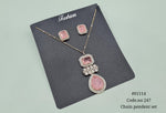 Kundan Pendant Set 01114 - KRISHNA'S SWETA JEWELLERY