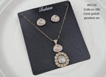 Kundan Pendant set 01116 - KRISHNA'S SWETA JEWELLERY