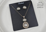Kundan Pendant set 01116 - KRISHNA'S SWETA JEWELLERY