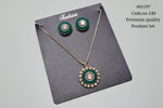 Kundan Pendant Set 01197 - KRISHNA'S SWETA JEWELLERY