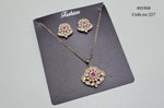 Kundan Pendant set 01968 - KRISHNA'S SWETA JEWELLERY