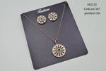 Kundan pendant set 02132 - KRISHNA'S SWETA JEWELLERY