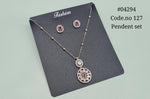 Kundan Pendant set 04294 - KRISHNA'S SWETA JEWELLERY