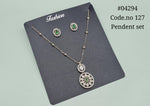 Kundan Pendant set 04294 - KRISHNA'S SWETA JEWELLERY