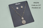 Kundan Pendant set 04294 - KRISHNA'S SWETA JEWELLERY