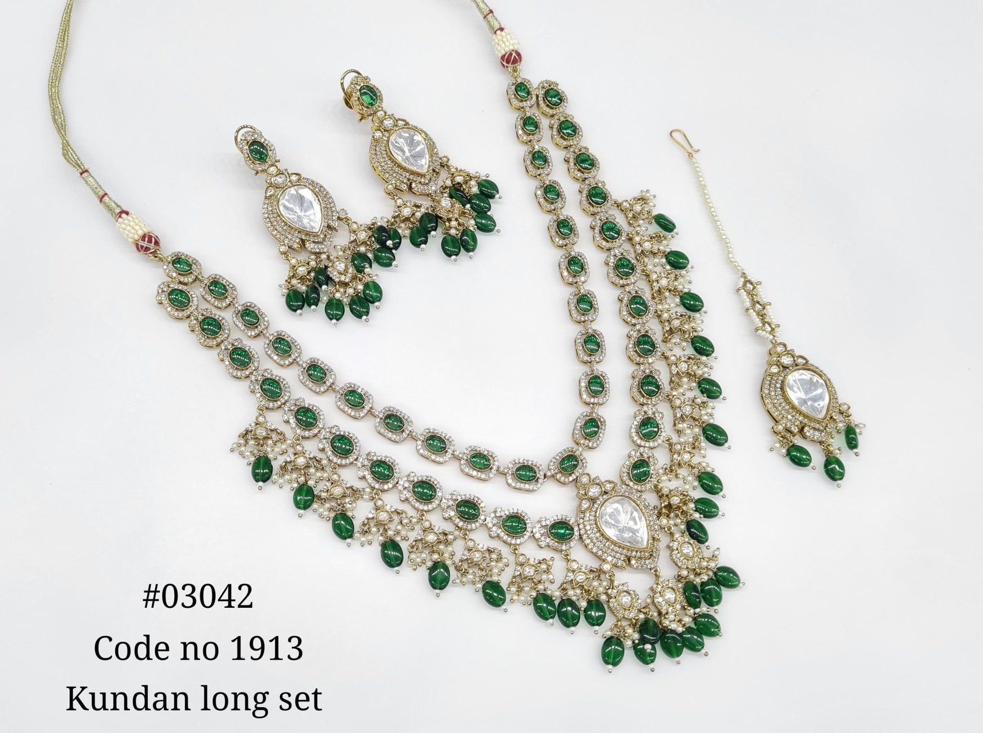 Kundan Ranihar 03042 - KRISHNA'S SWETA JEWELLERY