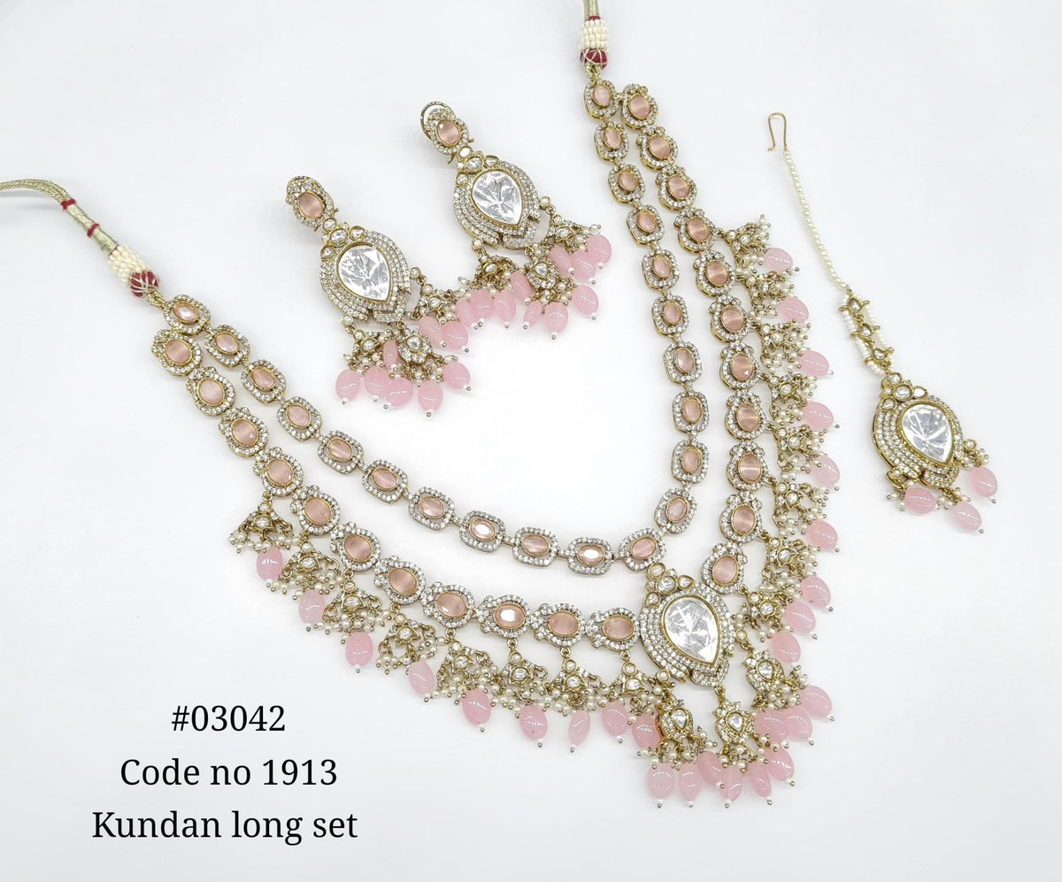 Kundan Ranihar 03042 - KRISHNA'S SWETA JEWELLERY
