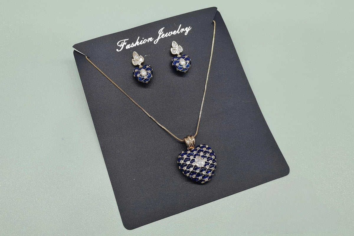 Kundan Strawberry Pendant 07913 - KRISHNA'S SWETA JEWELLERY