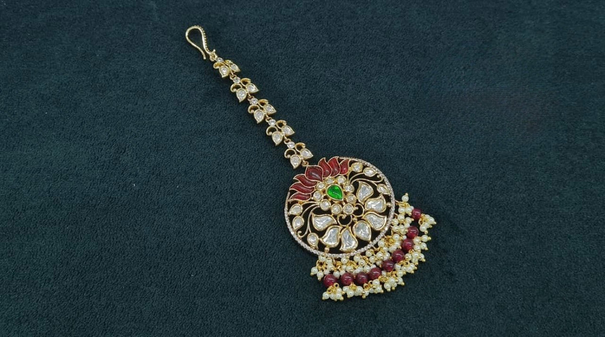 Kundan Tika 05816 - KRISHNA'S SWETA JEWELLERY